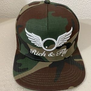 Rich & fly camouflage hats